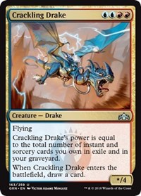 Crackling Drake [Guilds of Ravnica]