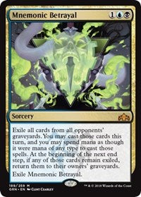 Mnemonic Betrayal [Guilds of Ravnica]