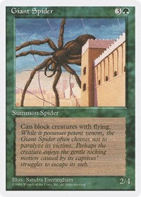 Giant Spider [Fourth Edition]