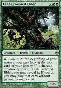 Leaf-Crowned Elder [Morningtide]