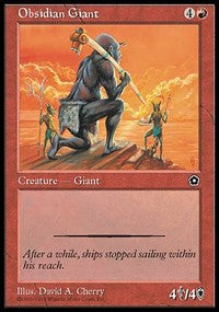Obsidian Giant [Portal Second Age]