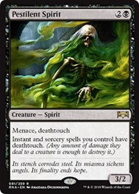 Pestilent Spirit [Ravnica Allegiance]