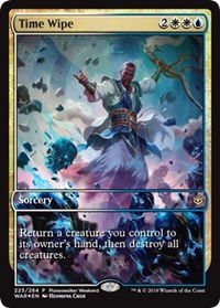 Time Wipe [War of the Spark Promos]