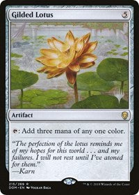 Gilded Lotus [Dominaria Promos]