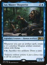 Sai, Master Thopterist [Core Set 2019 Promos]