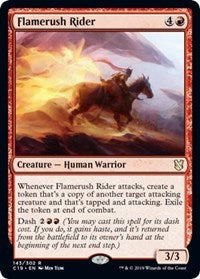 Flamerush Rider [Commander 2019]