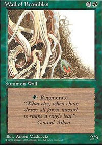 Wall of Brambles [Fourth Edition]