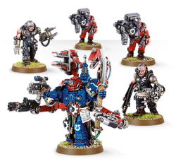 Techmarine with Servitors