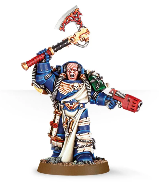 Librarian with Force Axe & Plasma Pistol