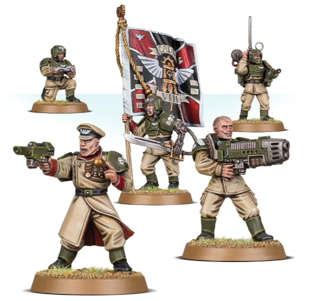 Cadian Command Squad