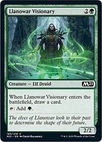 Llanowar Visionary [Core Set 2021]