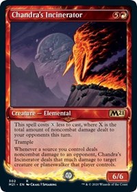 Chandra's Incinerator (Showcase) [Core Set 2021]