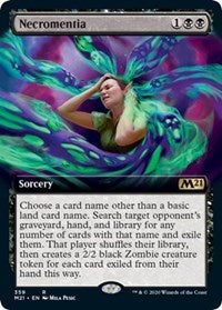 Necromentia (Extended Art) [Core Set 2021]