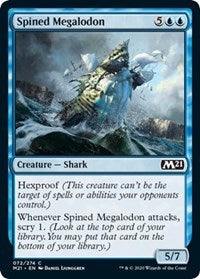 Spined Megalodon [Core Set 2021]