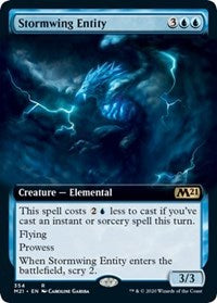 Stormwing Entity (Extended Art) [Core Set 2021]