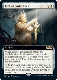 Idol of Endurance (Extended Art) [Core Set 2021]