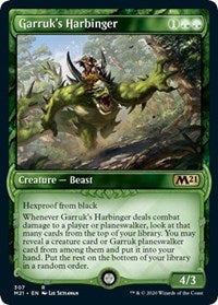 Garruk's Harbinger (Showcase) [Core Set 2021]