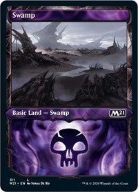 Swamp (Showcase) [Core Set 2021]
