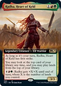 Radha, Heart of Keld (Extended Art) [Core Set 2021]