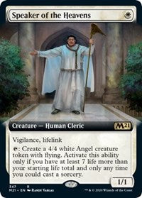 Speaker of the Heavens (Extended Art) [Core Set 2021]