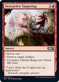 Destructive Tampering [Core Set 2021]