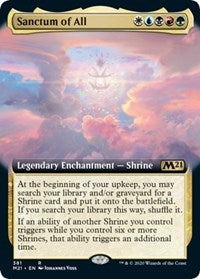Sanctum of All (Extended Art) [Core Set 2021]