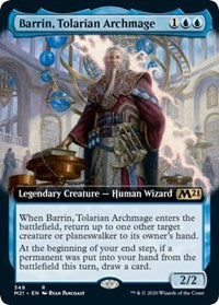Barrin, Tolarian Archmage (Extended Art) [Core Set 2021]