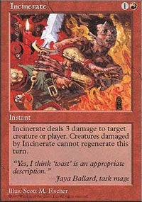 Incinerate [Fifth Edition]
