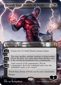 Tevesh Szat, Doom of Fools (Extended Art) [Commander Legends]