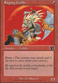 Raging Goblin [Classic Sixth Edition]