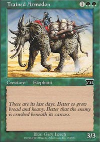 Trained Armodon [Classic Sixth Edition]