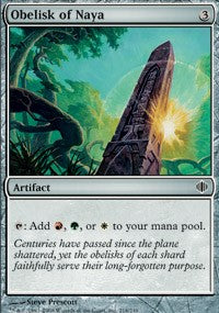 Obelisk of Naya [Shards of Alara]