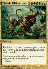 Titanic Ultimatum [Shards of Alara]