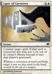 Lapse of Certainty [Conflux]