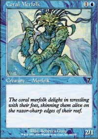 Coral Merfolk [Seventh Edition]