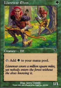 Llanowar Elves [Seventh Edition]