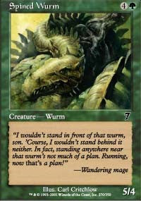 Spined Wurm [Seventh Edition]