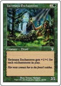 Yavimaya Enchantress [Seventh Edition]