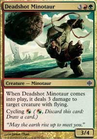 Deadshot Minotaur [Alara Reborn]