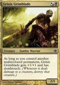 Grixis Grimblade [Alara Reborn]