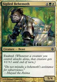 Sigiled Behemoth [Alara Reborn]
