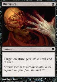 Disfigure [Zendikar]