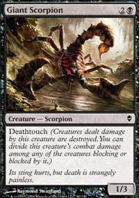 Giant Scorpion [Zendikar]