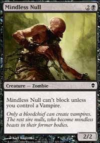 Mindless Null [Zendikar]
