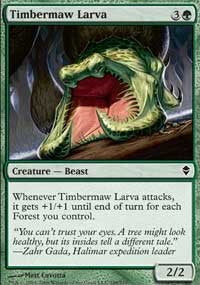 Timbermaw Larva [Zendikar]