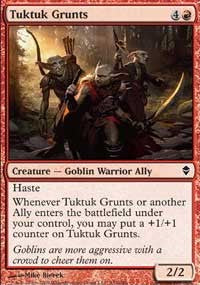 Tuktuk Grunts [Zendikar]