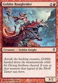 Goblin Roughrider [Worldwake]