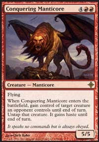 Conquering Manticore [Rise of the Eldrazi]