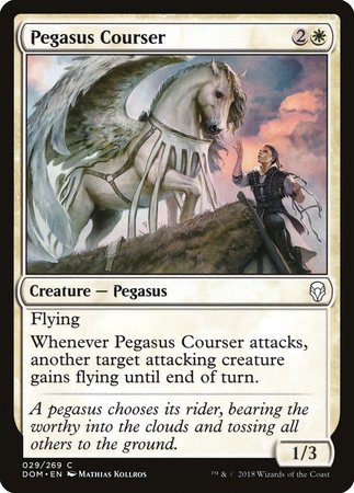 Pegasus Courser [Dominaria]