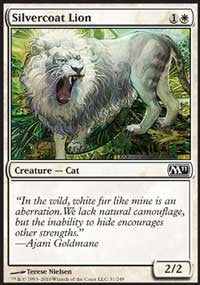Silvercoat Lion [Magic 2011]